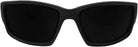 Edge Eyewear Tsk-Xl216 Polarized Safety Glasses, Wraparound Smoke Polycarbonate