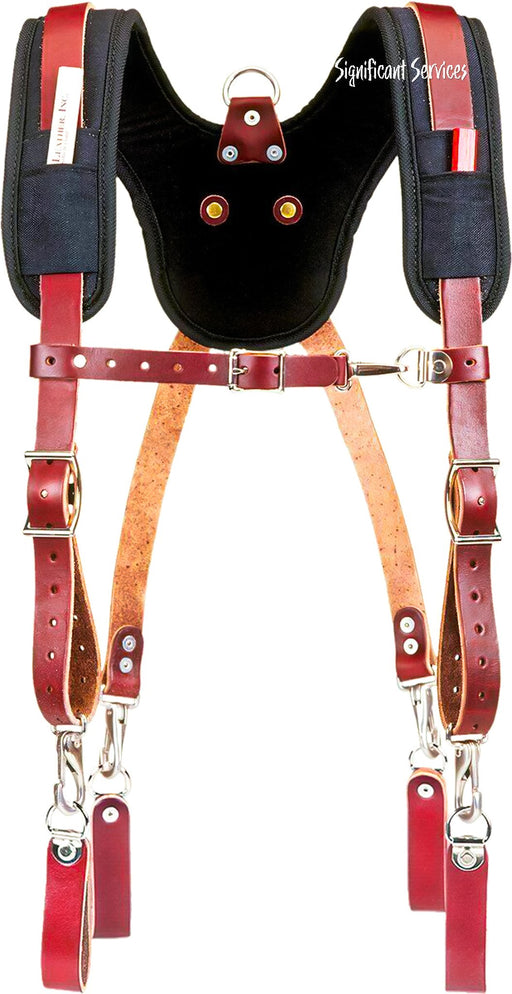 Occidental Leather 5055 Stronghold Suspension System Comfort Padded Shoulder Suspenders